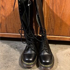 Dr Martens knee high boots